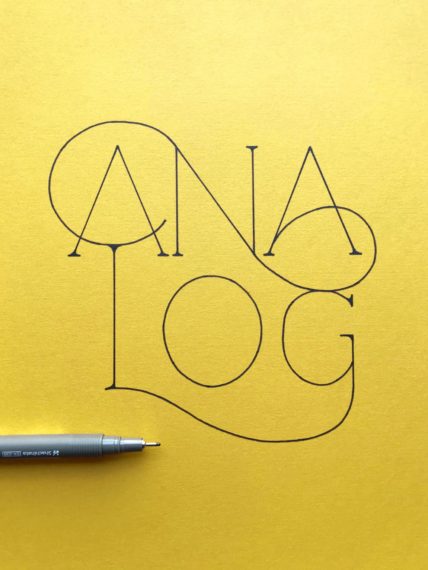 monoline linear simple hand lettering style 1 - badgedealers - Web Development, Graphic Design and Illustration Studio from Bergamo – Milano, Italia.